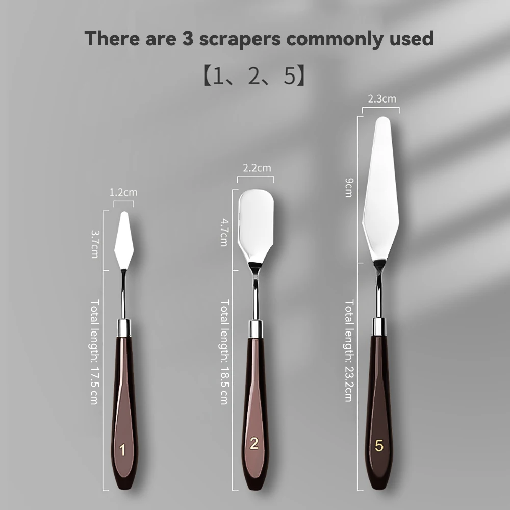spatules peinture polyvalentes
