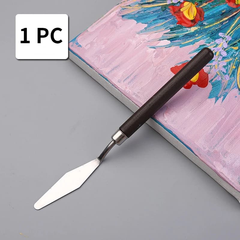 palette peinture bois métal