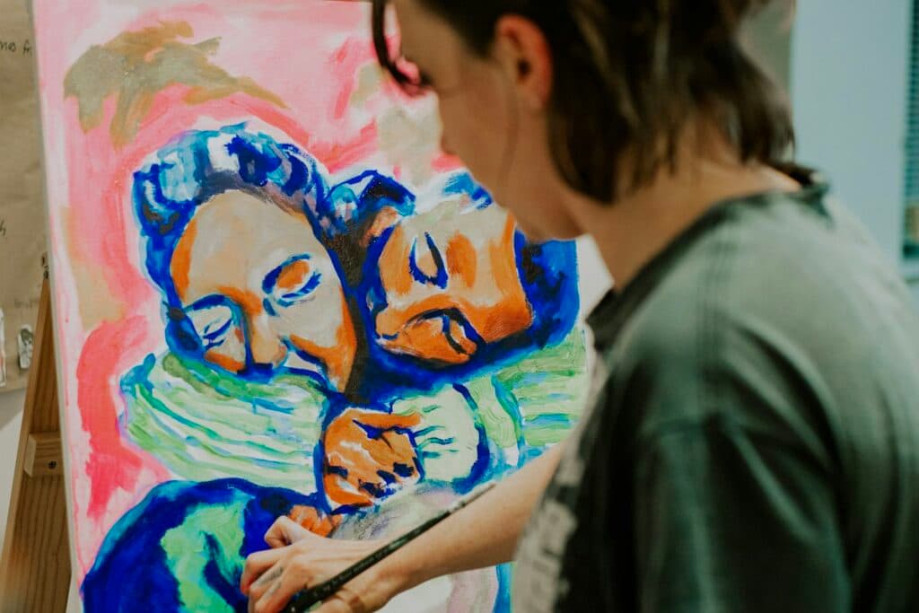 Peindre un portrait au couteau : le guide complet pour débuter